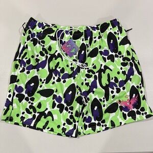 NEW Puma x LaMelo Ball Toxic Green Gecko AOP Mesh Shorts XL 622889-01